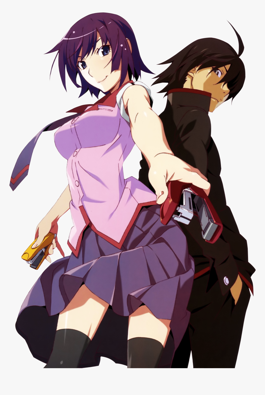 Transparent Hitagi Senjougahara Png - Araragi Monogatari Render, Png Download, Free Download