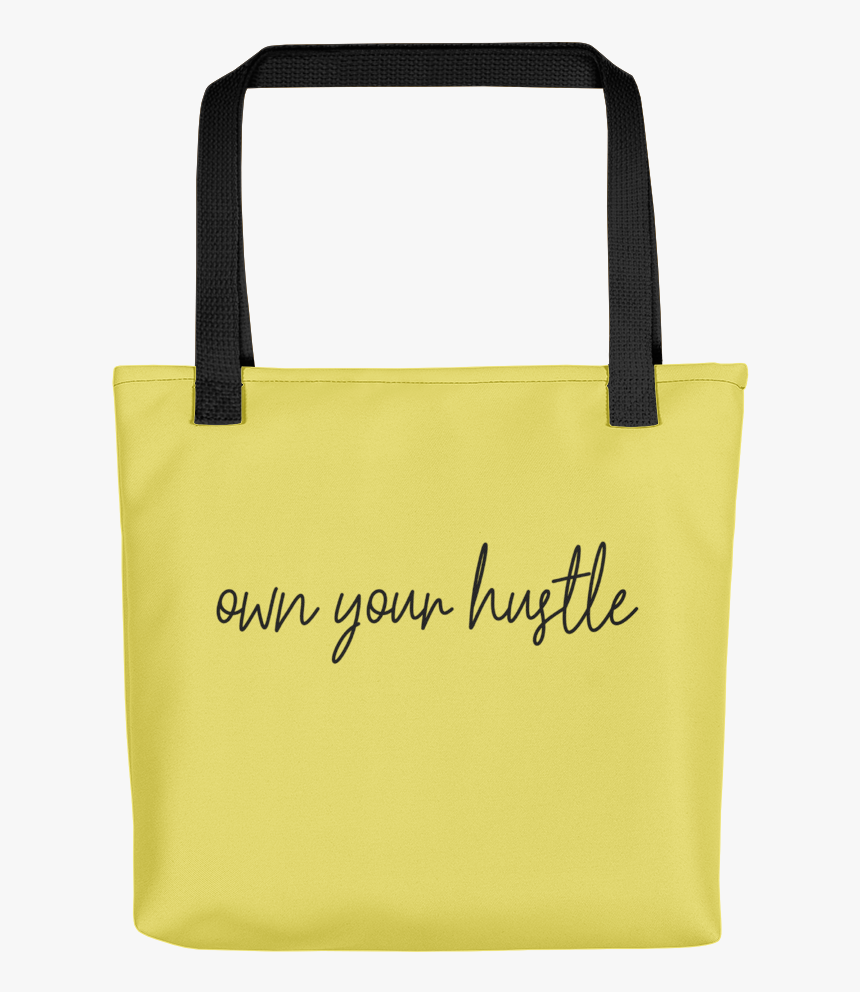 Tote Bag Yellow - Library Books In Bags, HD Png Download, Free Download