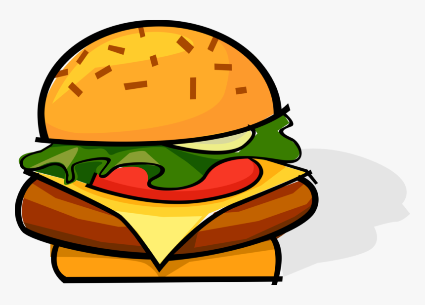 Burger Meal Image Illustration - Food Chemical Potential Energy, HD Png Download, Free Download