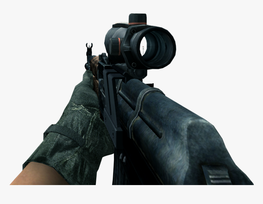 Cod4 Ak47 Red Dot, HD Png Download, Free Download