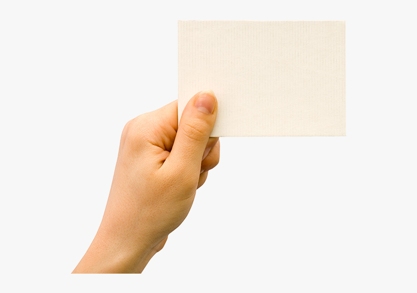 Png Hand Holding Card Transparent Background, Png Download, Free Download
