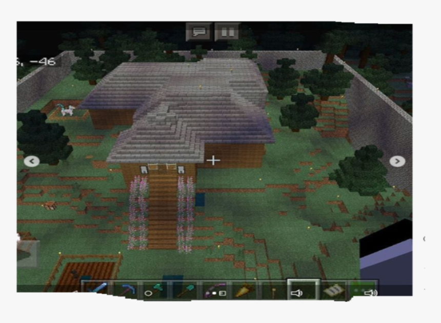 Minecraft House Png, Transparent Png, Free Download