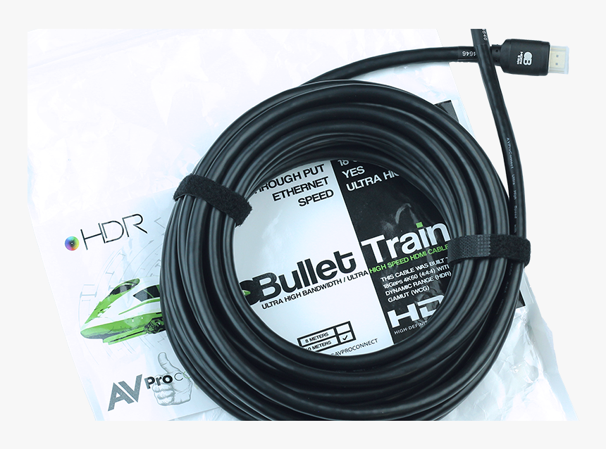 Bullet Train 10 Metre Hdmi Cable - Mt Buller, HD Png Download, Free Download