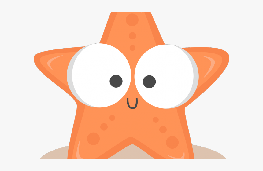 Starfish Clipart Cool - Cute Animated Star Fish, HD Png Download, Free Download