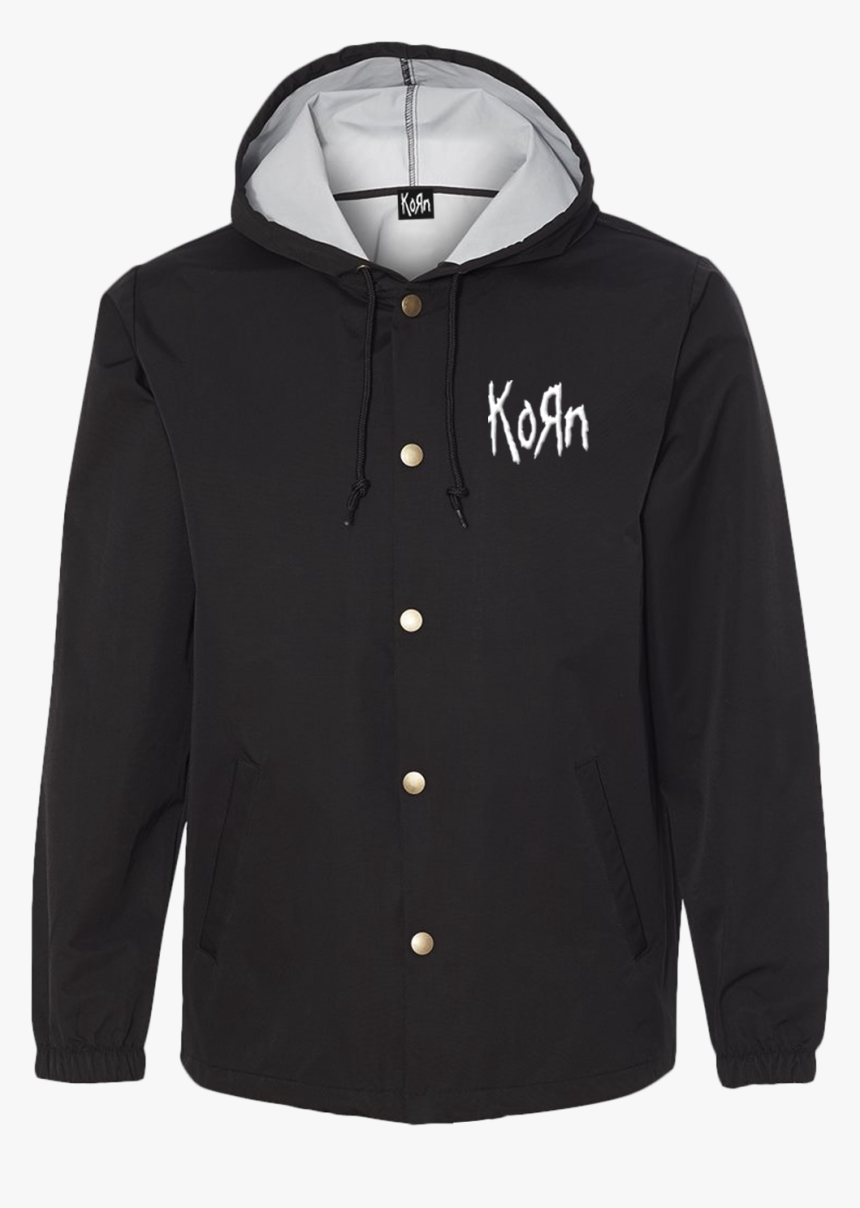 Korn "untouchable - Hooded Coach Jacket Blank, HD Png Download, Free Download