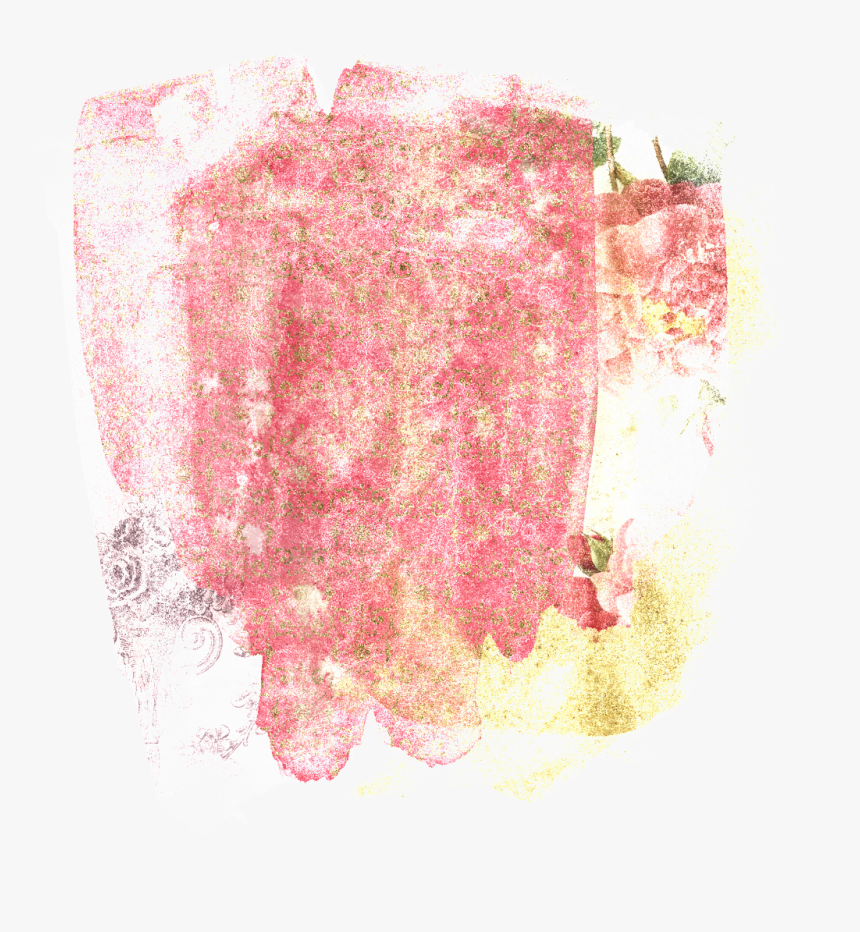 Red Yellow Hand Painted Watercolor Transparent Illustration - Illustration, HD Png Download, Free Download