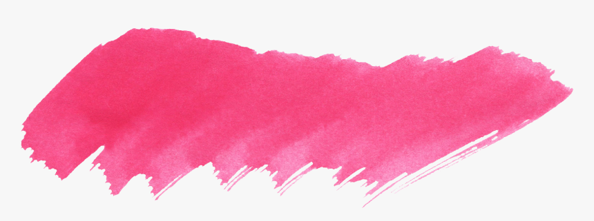 37 Red Watercolor Brush Stroke Vol - Watercolor Pink Brush Stroke Png, Transparent Png, Free Download