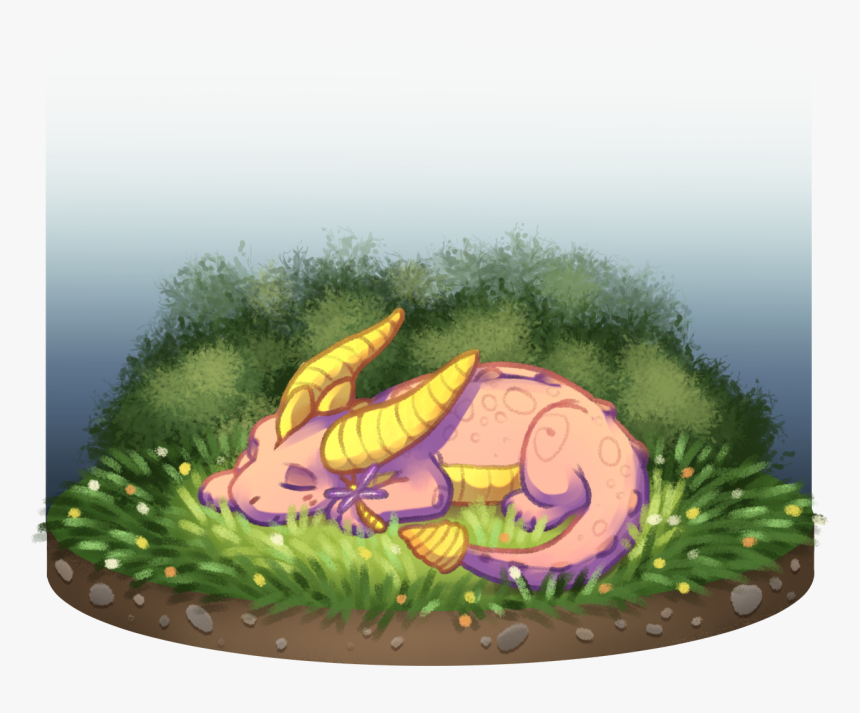 Transparent Spyro The Dragon Png - Dragon Sleeping Png, Png Download, Free Download