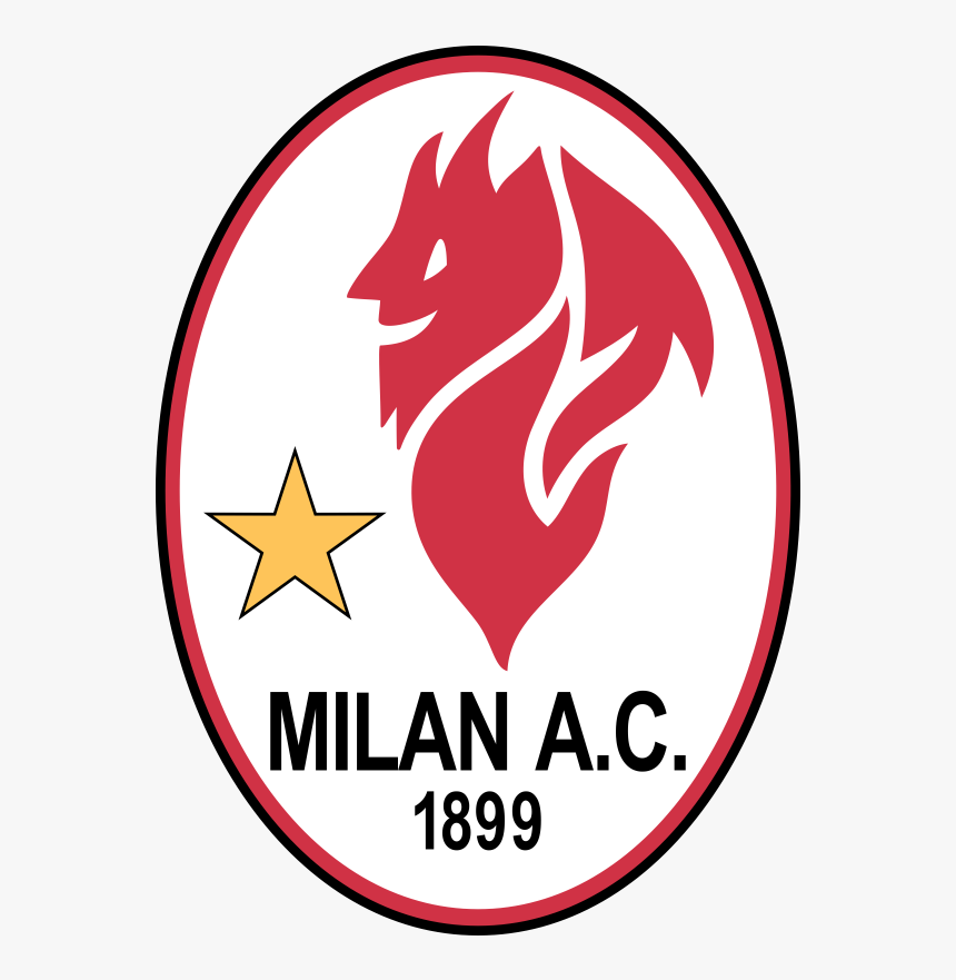 1970s To 1990s - Ac Milan Devil Logo, HD Png Download, Free Download