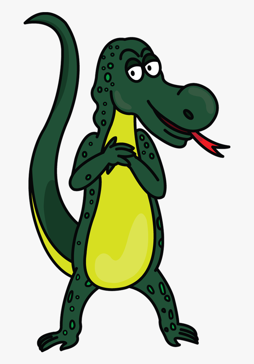 Komodo Dragon Cartoon Drawing , Png Download - Cartoon Komodo Dragon Drawing, Transparent Png, Free Download