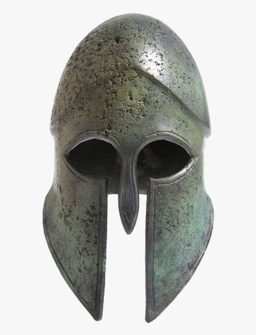 Clip Art Ancient Greece Helmet - Ancient Greek Spartan Helmet, HD Png Download, Free Download