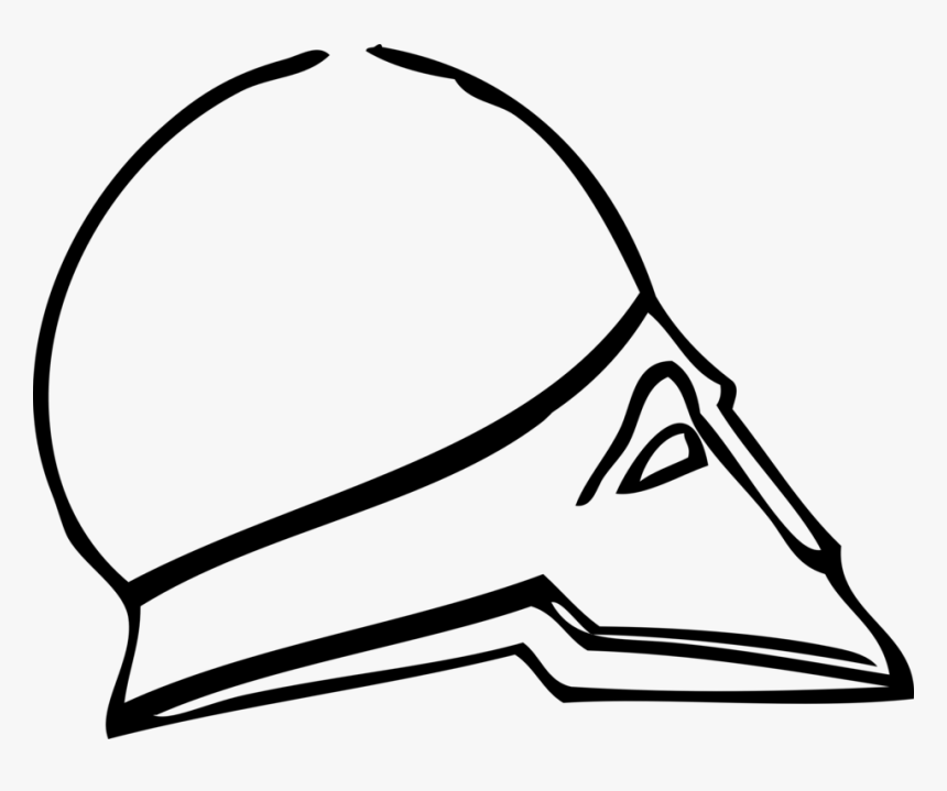 Helmet, Armor, Fighter, Greek - Greek Helmet, HD Png Download, Free Download