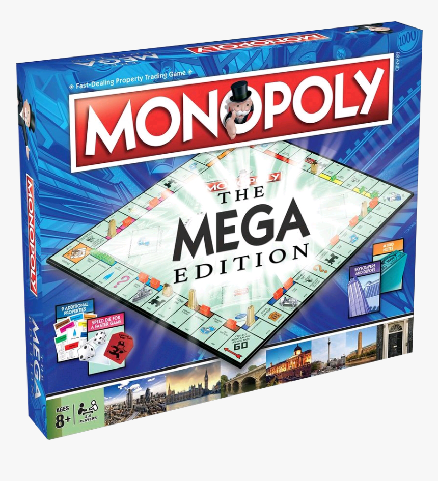 Mega Edition - Monopoly Mega Png, Transparent Png, Free Download