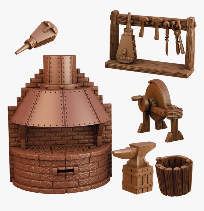 Mantic Terrain Crate Forge, HD Png Download, Free Download