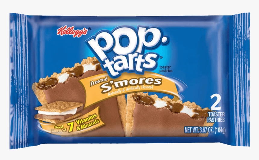 Frosted S"mores Pop Tarts - Pop Tarts Frosted Blueberry, HD Png Download, Free Download