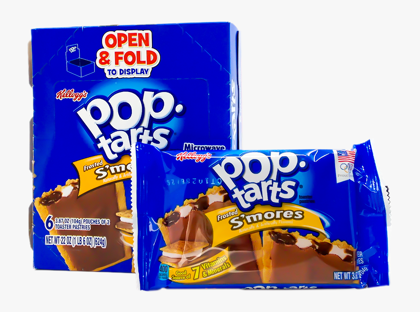 Kellogs Pop Tarts Frosted Smores - Pop Tarts Frosted Brown Sugar Cinnamon 104g, HD Png Download, Free Download