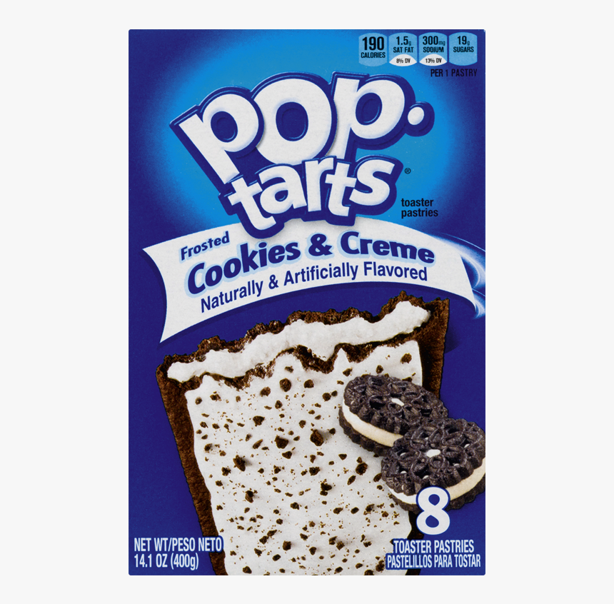 Frosted Cookies And Cream Pop Tarts, HD Png Download, Free Download