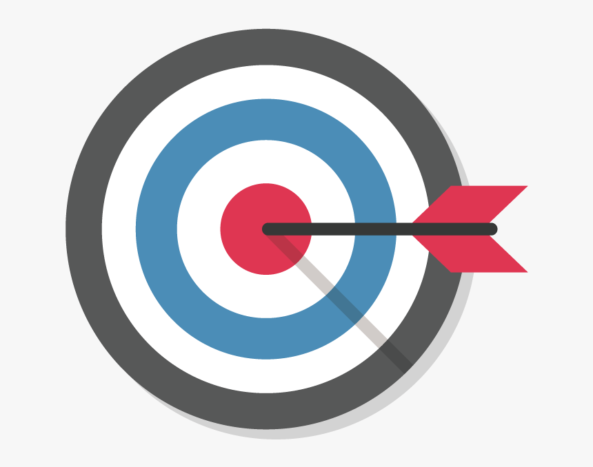 Vector Shooting Target Png Download - Target Vector Png, Transparent Png, Free Download