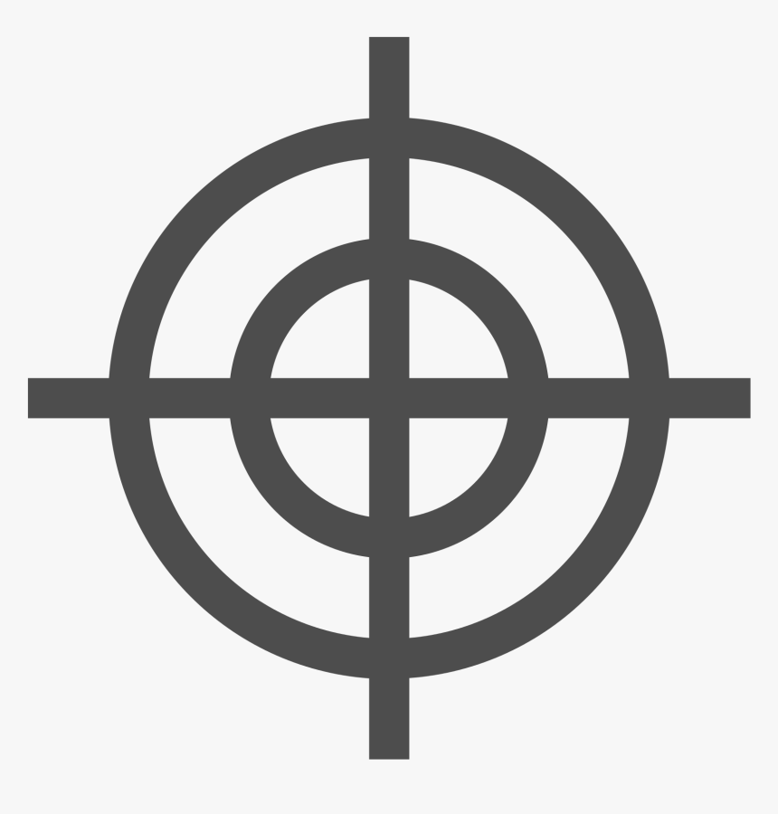 Png Target Shooting Vector , Png Download - Target Outline, Transparent Png, Free Download