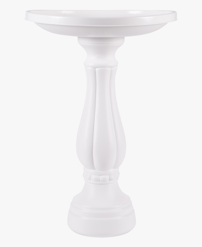 Promo Bird Bath In White - Table, HD Png Download, Free Download