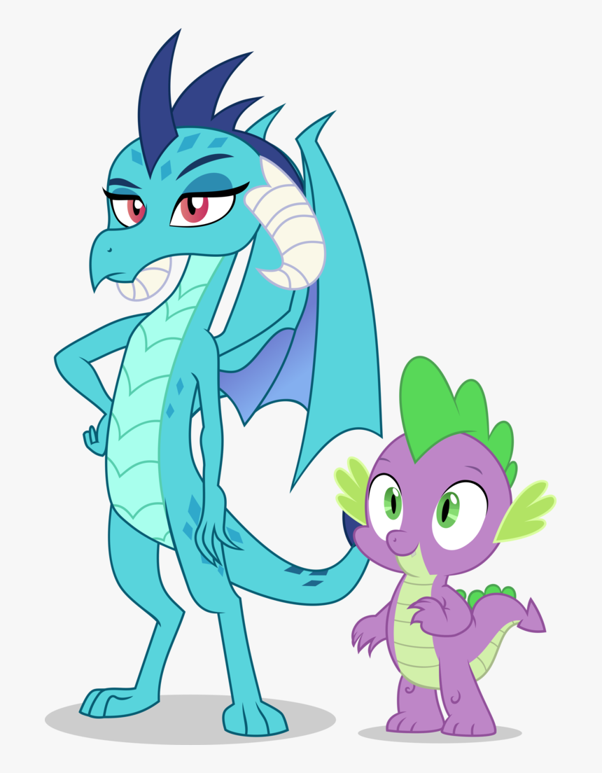Artist Cirillaq Dragon Transparent Background - My Little Pony Friendship Is Magic Spike, HD Png Download, Free Download