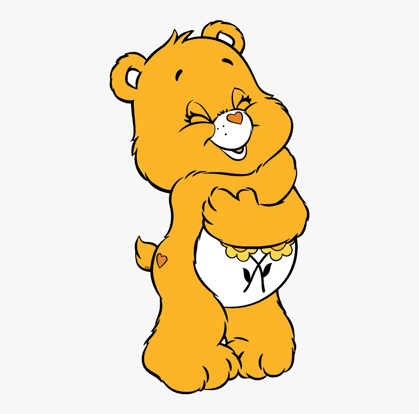 Carebear Yellow Yellowaesthetic Bear Nostalgia Freetoedit - Transparent Background Care Bear Png, Png Download, Free Download