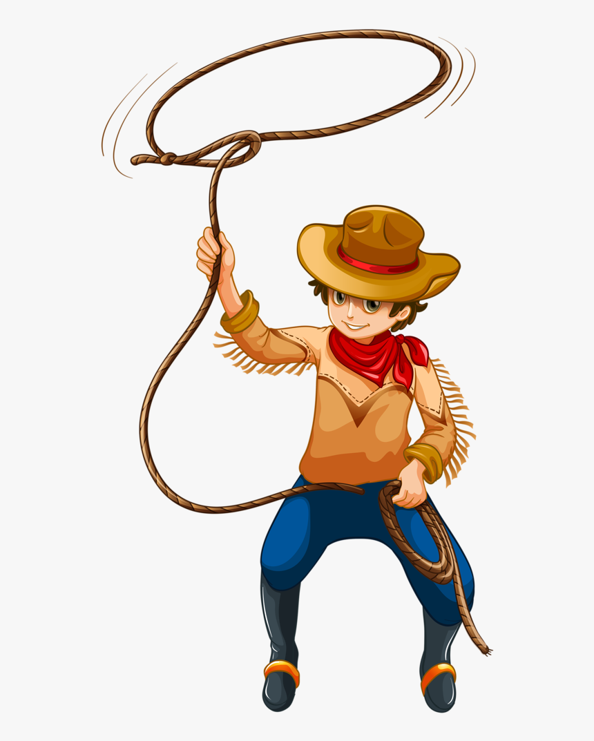 Drawing Cowboys Epic - Guy Riding Horse Cartoon, HD Png Download, Free Download