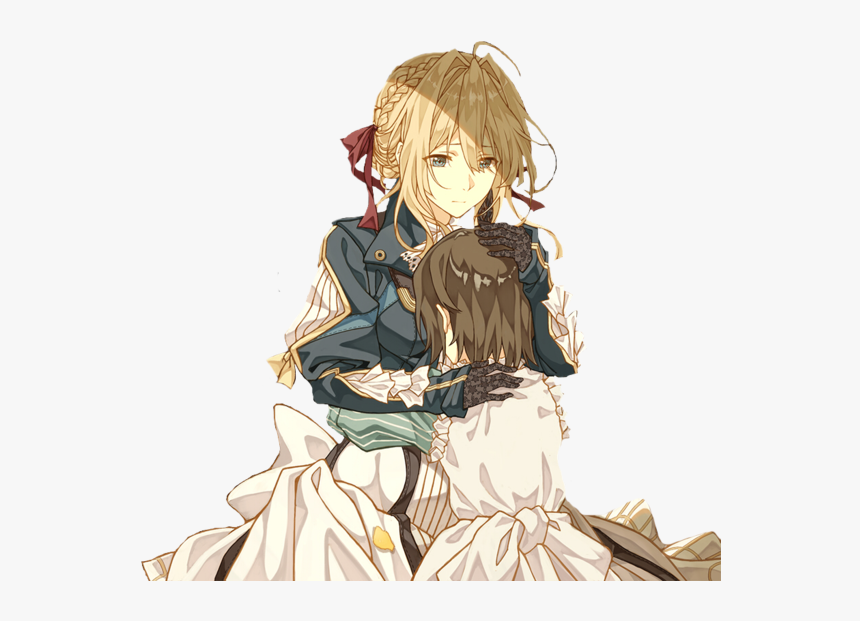 Violet Evergarden And Anne, HD Png Download, Free Download