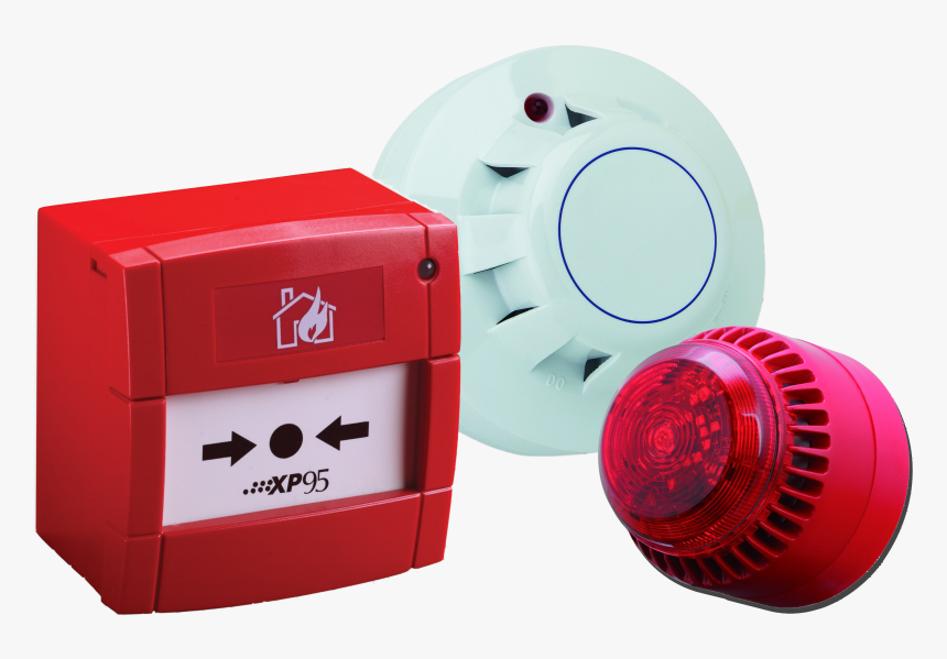 Fire Accessories Alarm - Components Of Fire Alarm, HD Png Download, Free Download