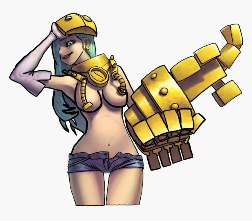 Blitzcrank Girl From League Of Legends - Cartoon, HD Png Download, Free Download