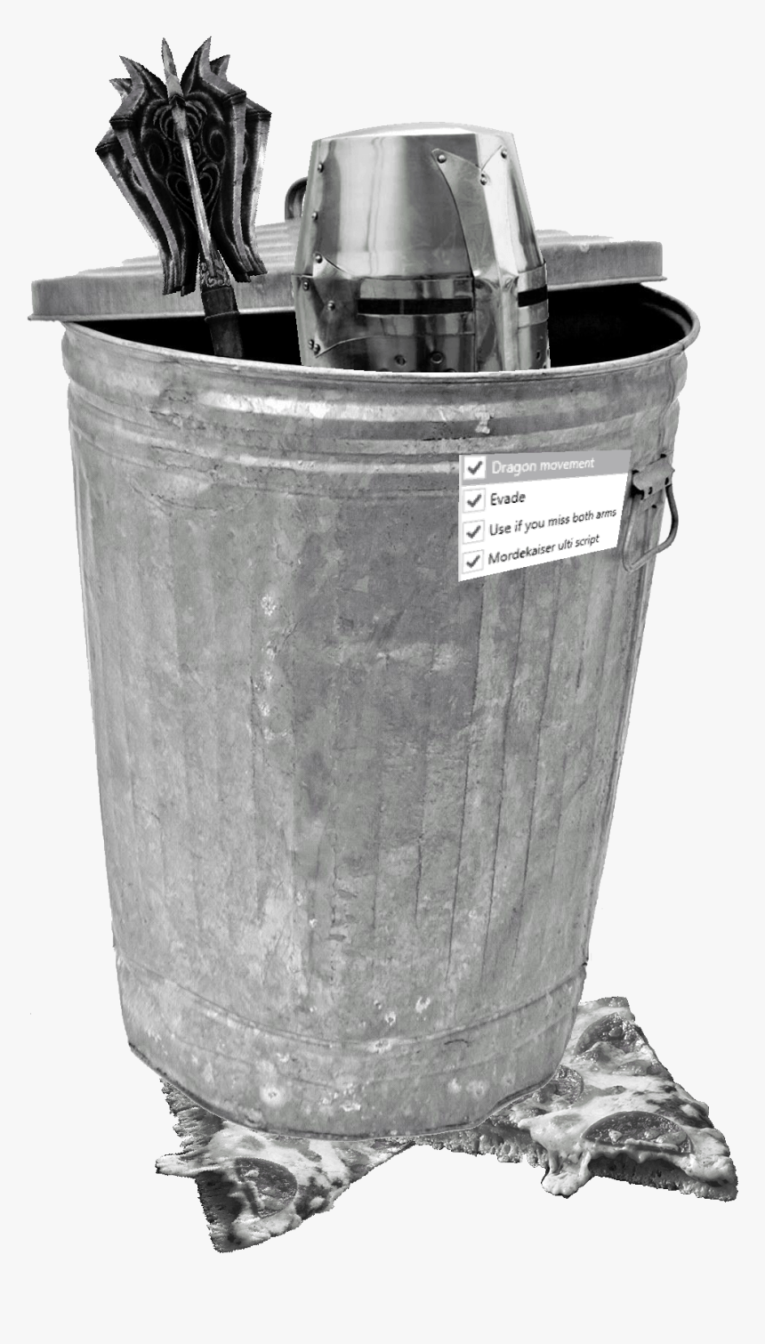 Beat Up Garbage Can, HD Png Download, Free Download