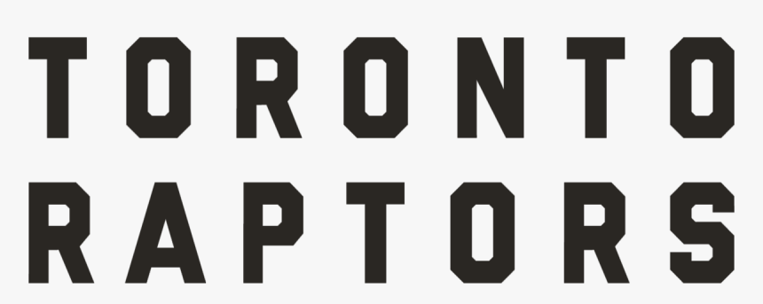 Toronto Raptors Text Logo, HD Png Download, Free Download
