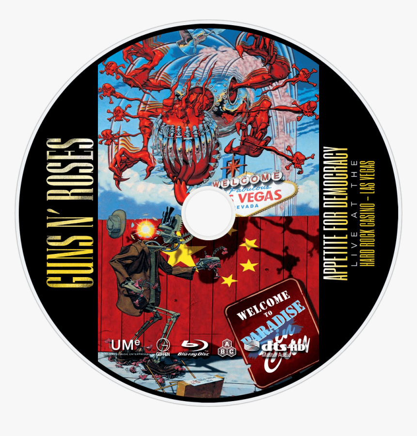 Guns N Roses Appetite For Destruction Blu Ray, HD Png Download, Free Download