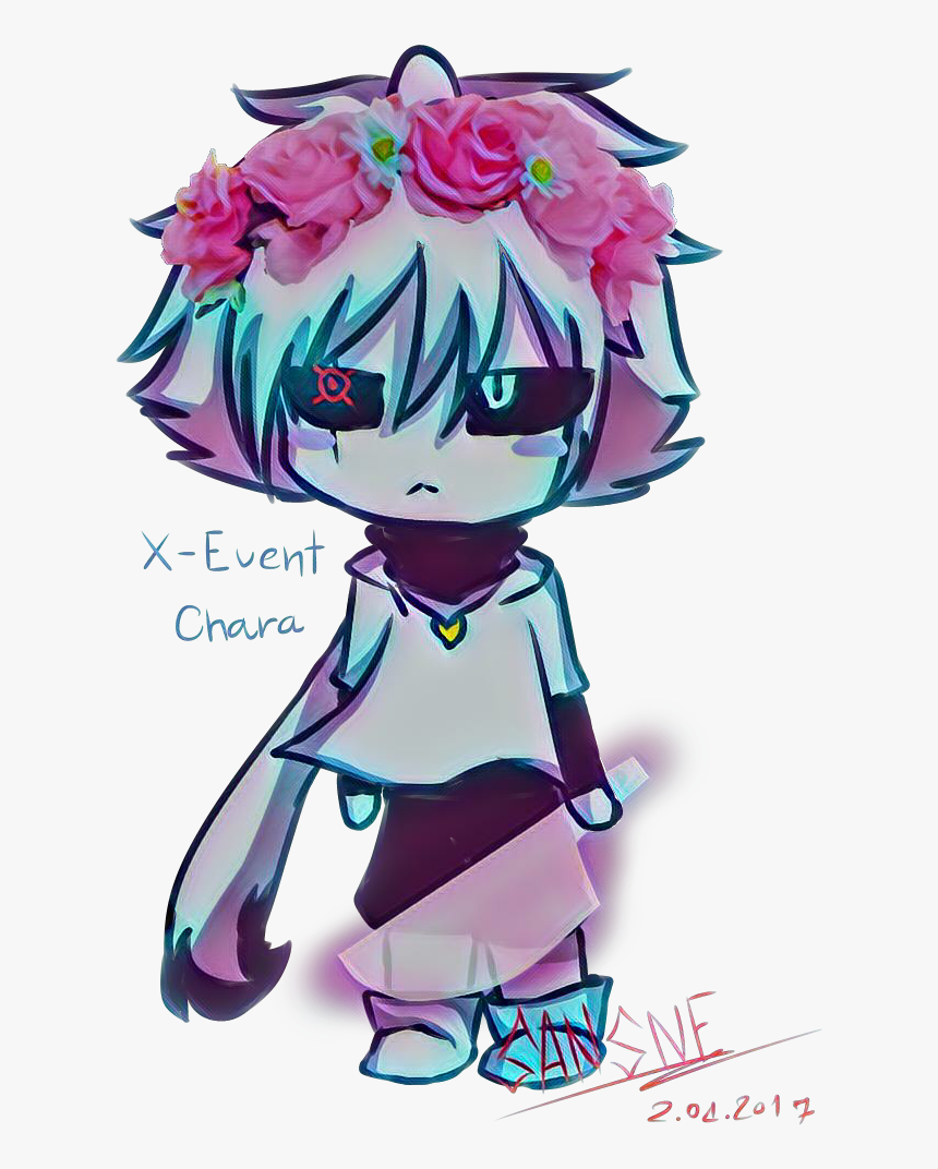 #cross Chara #undertale #x-tale - Chara Cute, HD Png Download, Free Download