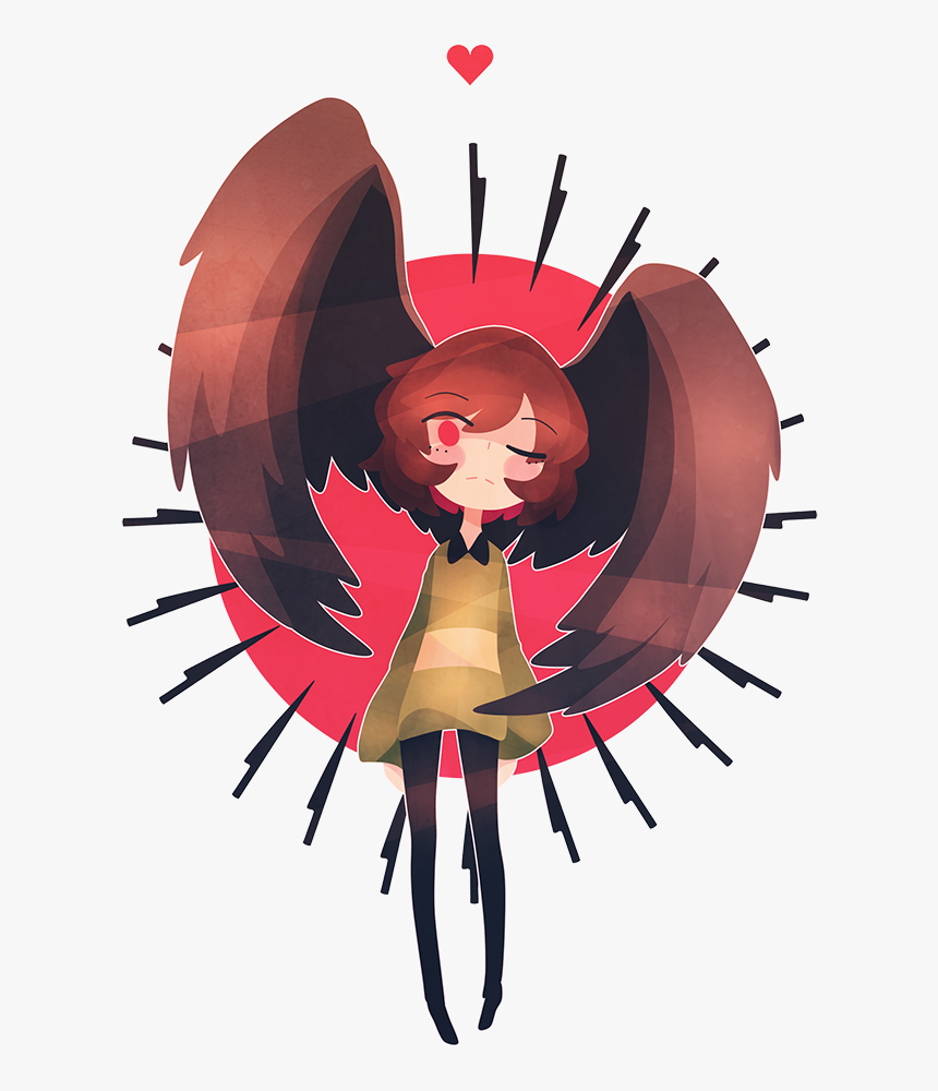 Undertale Earthbound Red Cartoon Fictional Character - Undertale Chara Angel Of Death, HD Png Download, Free Download