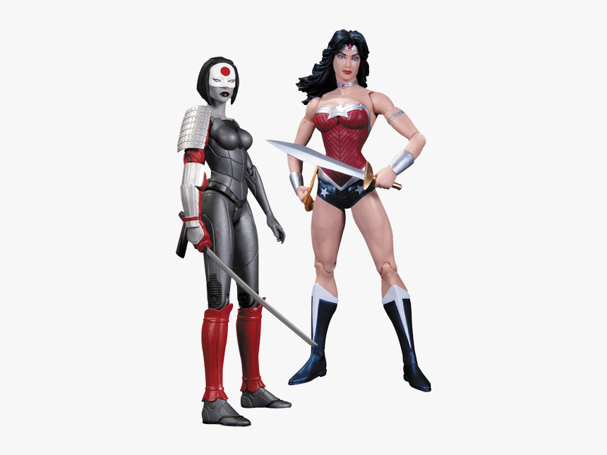Wonder Woman Vs Katana Action Figure 2-pack - Dc Katana Action Figure, HD Png Download, Free Download