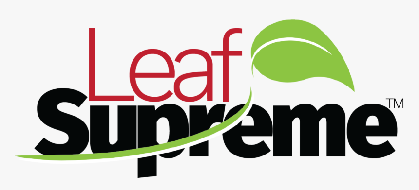 Supreme Logo Font Leaf - Leaf Supreme, HD Png Download, Free Download