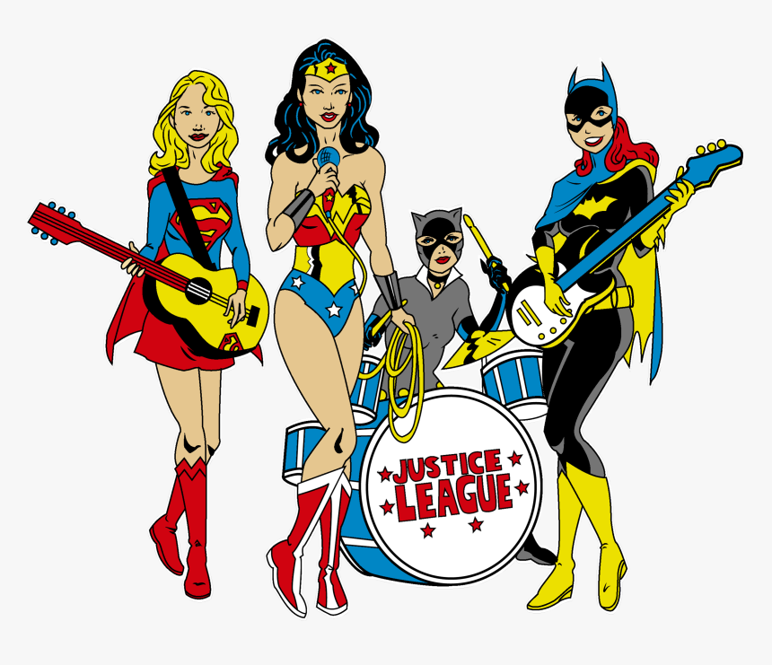 Wonder Woman Batgirl Supergirl, HD Png Download, Free Download
