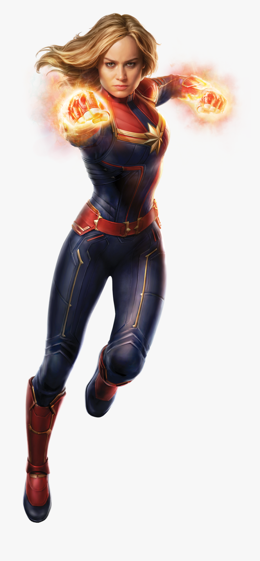 Captain Marvel With Helmet, HD Png Download, Free Download