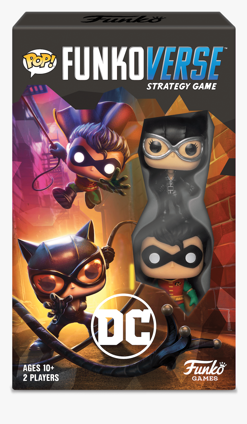 Pop Funkoverse Strategy Game Dc Comics 101 Expandalone, HD Png Download, Free Download