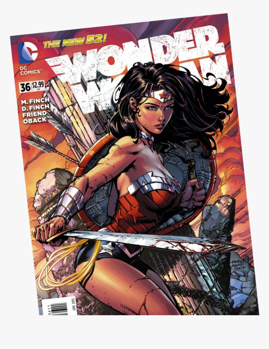 Wonder Woman Sword Comic, HD Png Download, Free Download