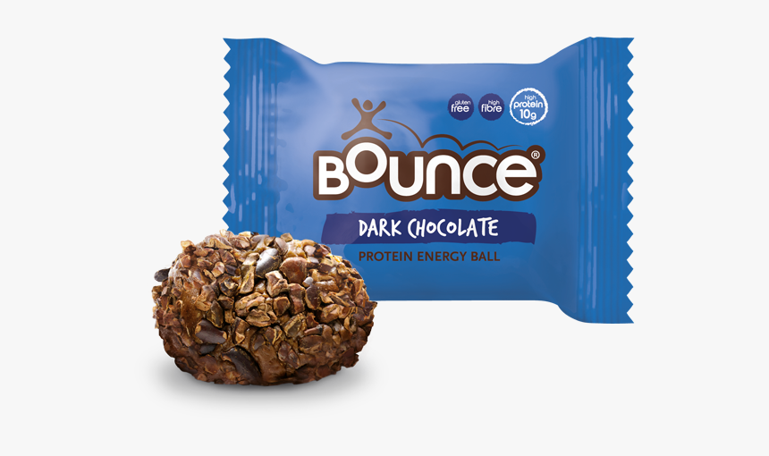 Dark Choc With Ball - Bounce Almond Protein Energy Ball, HD Png Download, Free Download