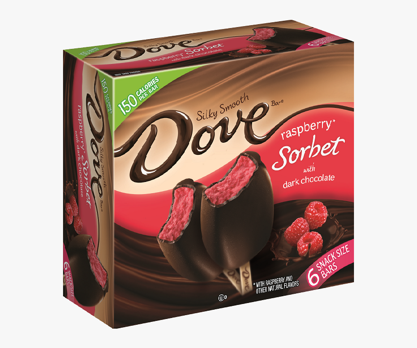 Dove Raspberry Sorbet Bars, HD Png Download, Free Download