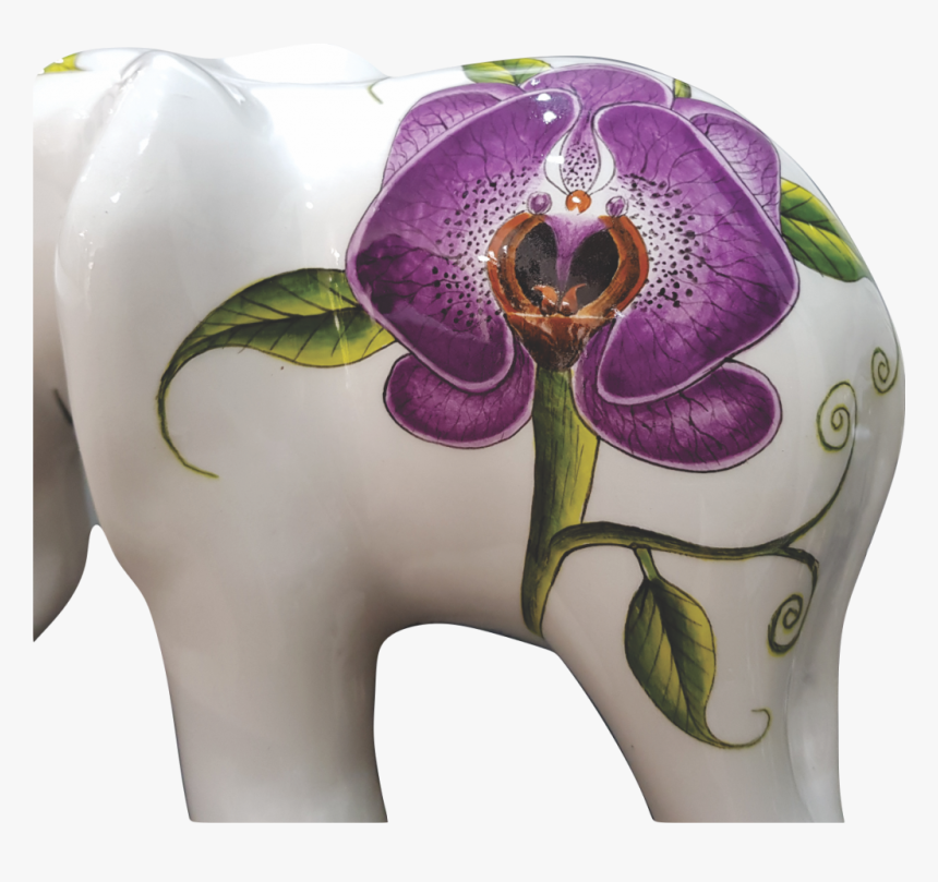 Purple Orchid Png, Transparent Png, Free Download