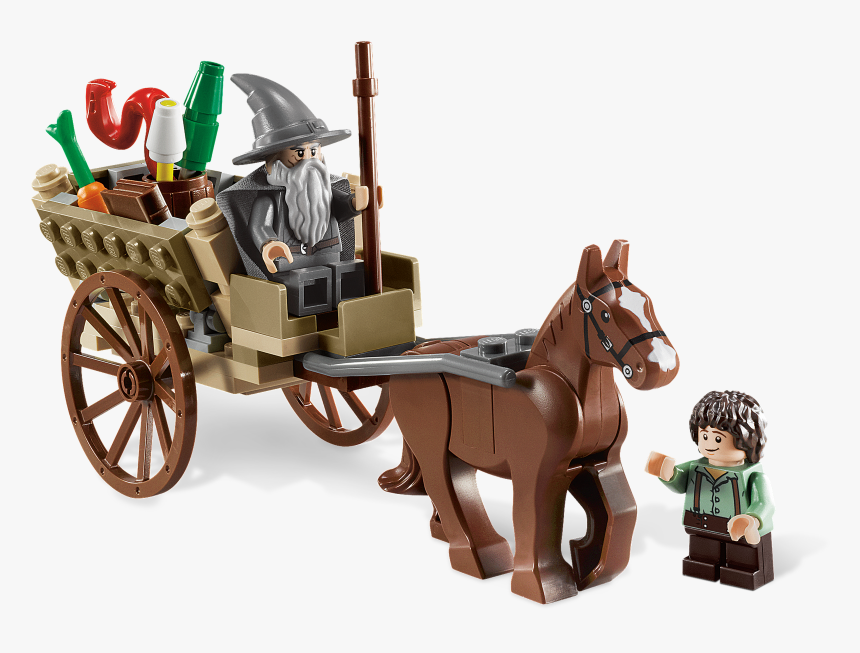 Lego Building Toys Custom Fit Lego Lord Of The Rings - Lego Gandalf Arrives, HD Png Download, Free Download