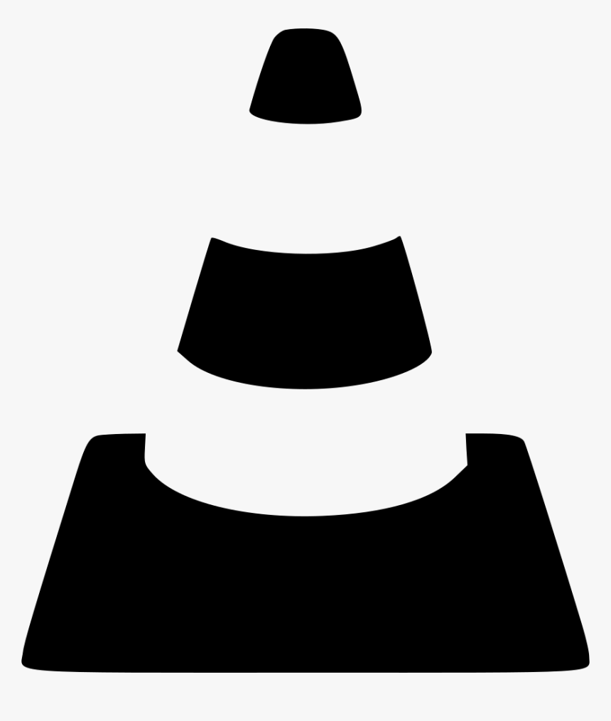 Vlc Media Player - Vlc Clipart Black And White, HD Png Download, Free Download