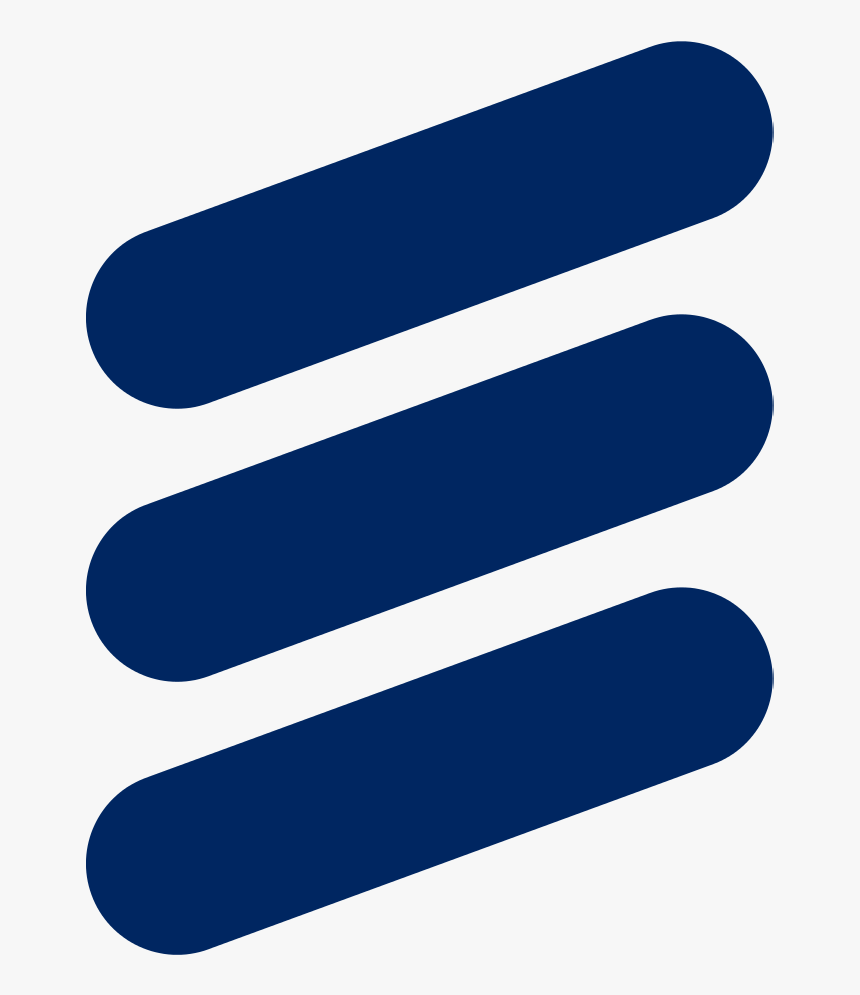 Ericsson Logo Telecommunications - Three Diagonal Lines Logo, HD Png Download, Free Download