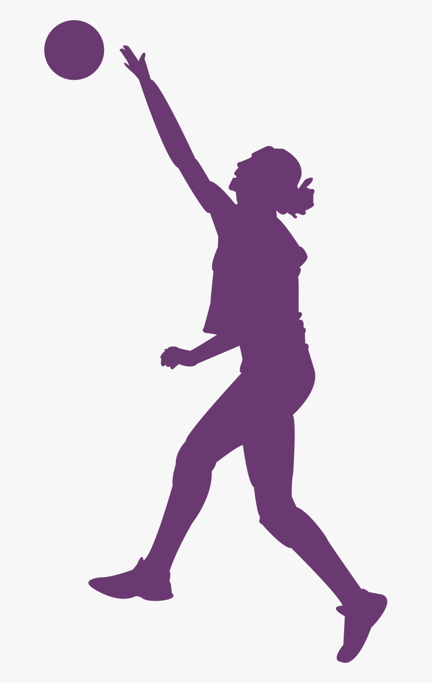 Transparent Volleyball Silhouette Png - Volleyball Silhouette, Png Download, Free Download