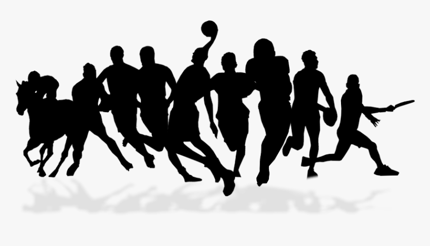 Sport Silhouette - Silhouette Sport Team Png, Transparent Png, Free Download