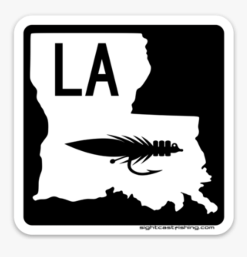 Louisiana Fly Fishing - Louisiana Hwy 1 Sign, HD Png Download, Free Download